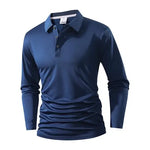 Lightweight Long Sleeve Polo Shirt