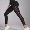 Contrast Mesh Yoga Leggings