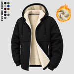 Plush Lined Hooded Winter Coat