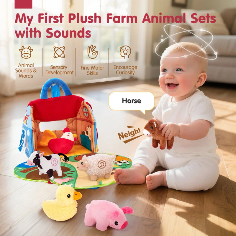 Interactive Farm Animal Sound Playset