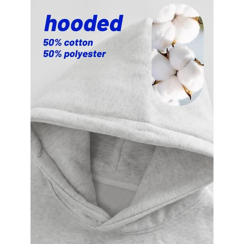 Casual Long Sleeve Pullover Hoodie