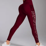 Contrast Mesh Yoga Leggings