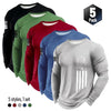 Athletic Long Sleeve Sports Shirt Set