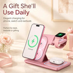Foldable Wireless Charging Phone Stand