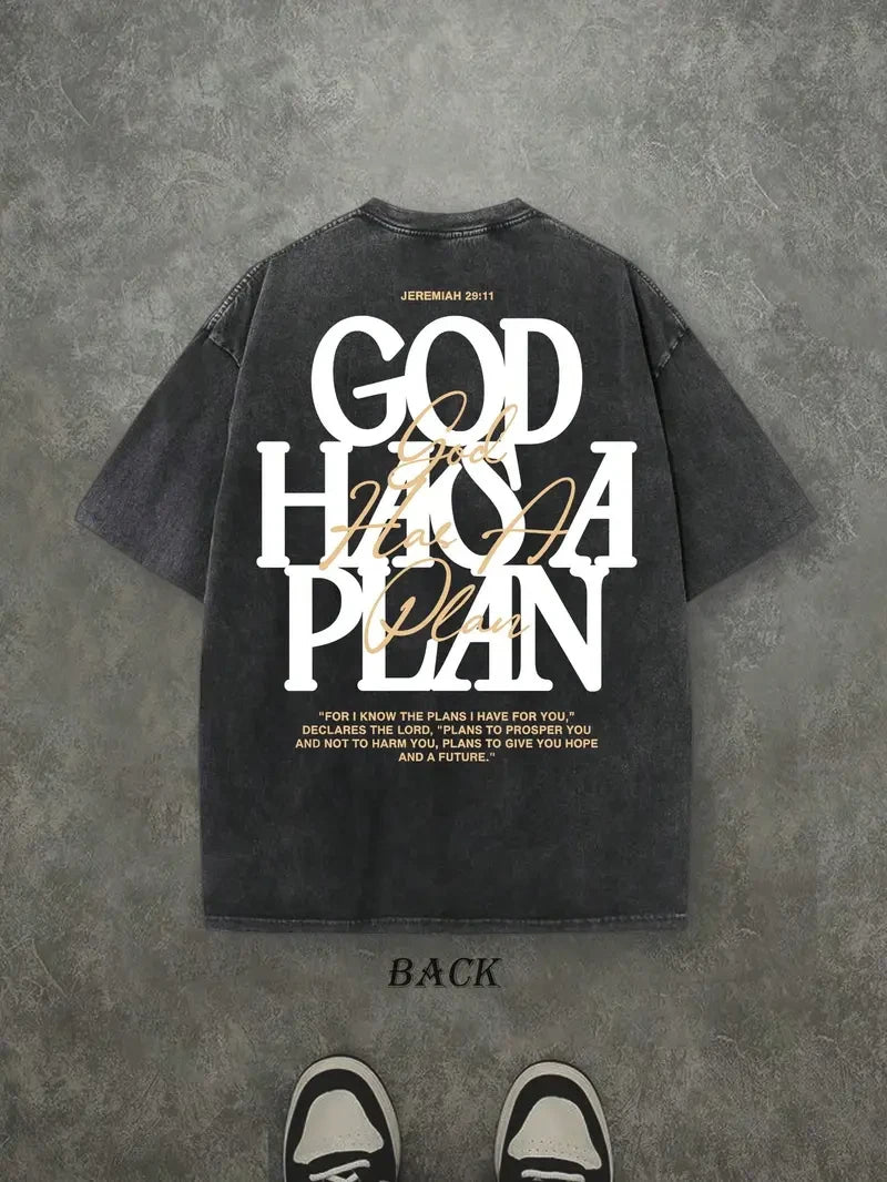 Vintage Washed Christian Graphic Tee