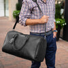 Personalized Vegan Leather Travel Set