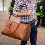 Personalized Vegan Leather Travel Set