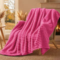 Fuzzy Fleece Throw Blanket
