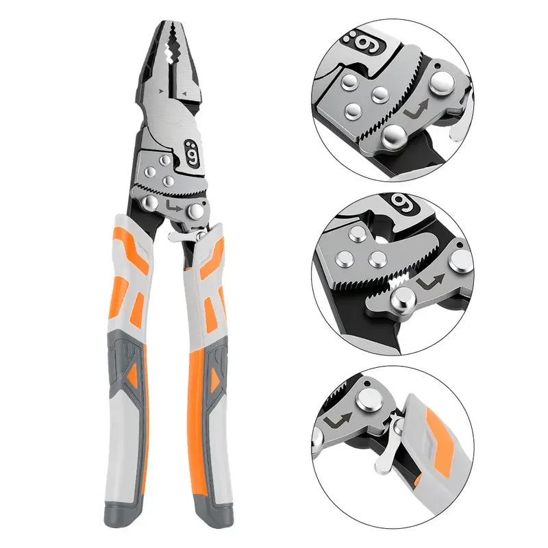 Self-Locking Ratchet Pliers