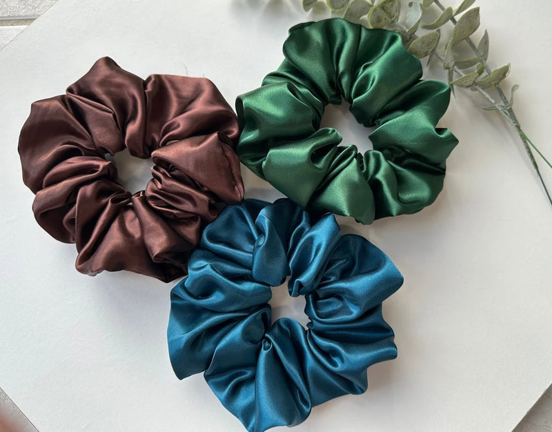 Jumbo Satin Hair Scrunchie