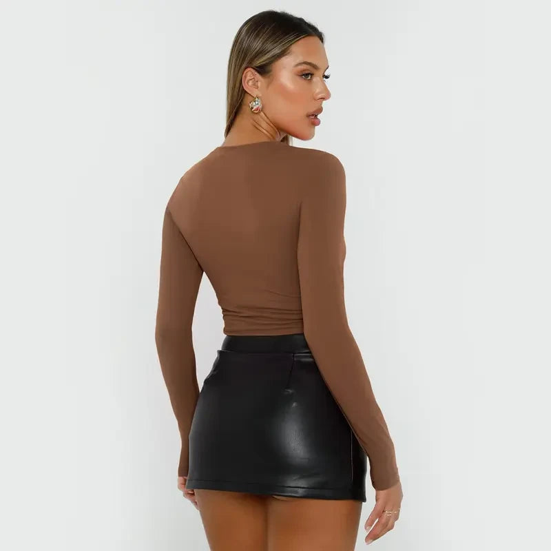 Basic Long Sleeve Compression Top Set