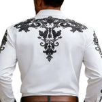 Paisley Print Western Cowboy Shirt