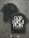 Vintage Washed Christian Graphic Tee
