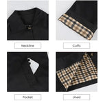 Cropped Casual Trench Coat