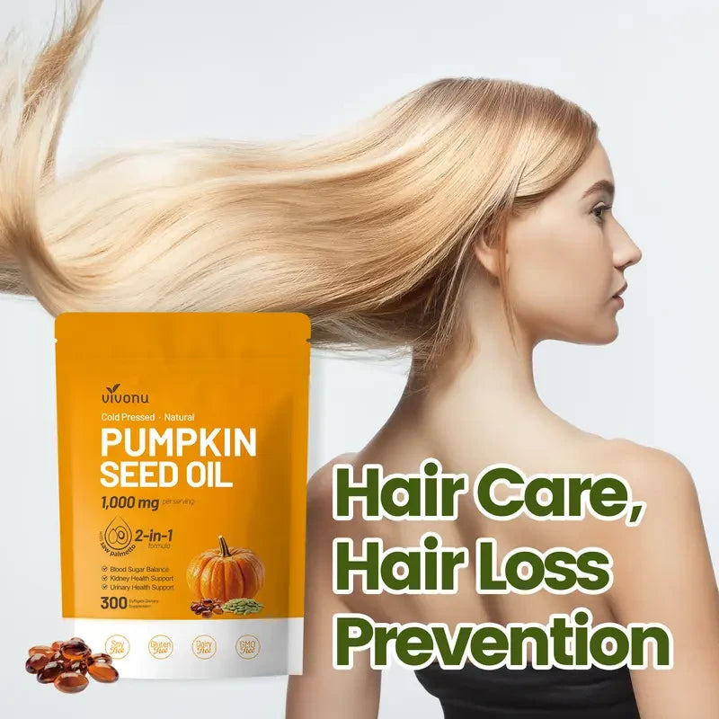 Pumpkin Seed Oil and Saw Palmetto Supplement