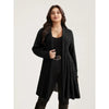 Textured Knit Kimono Cardigan