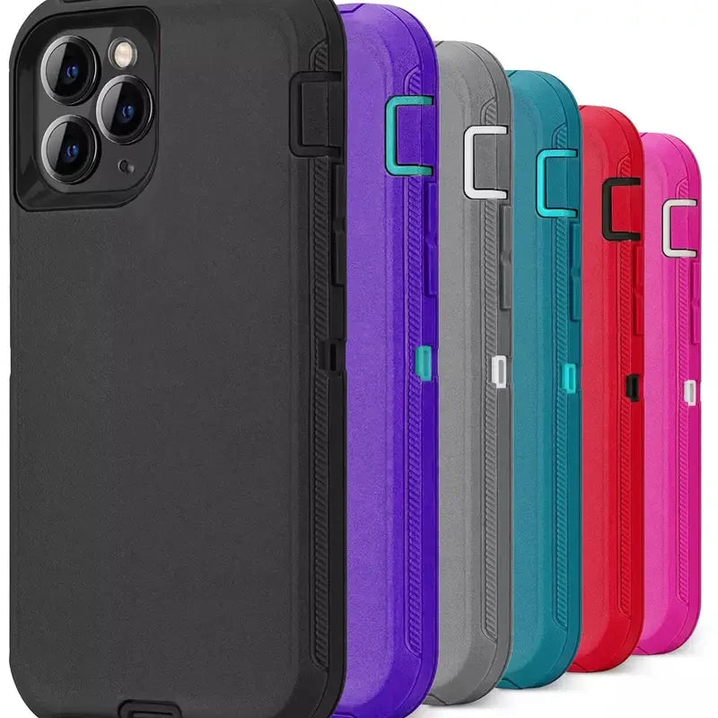 Rugged Silicone Shockproof Phone Case