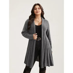 Textured Knit Kimono Cardigan