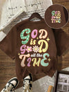 Christian Faith Floral Print T-Shirt