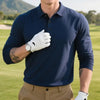 Lightweight Long Sleeve Polo Shirt