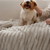 Corduroy Fleece Throw Blanket