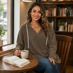 Womens Oversized Lightweight Hoodie
