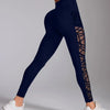 Contrast Mesh Yoga Leggings