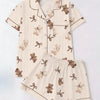 Highland Cow Print Pajama Set