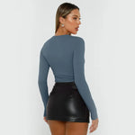 Basic Long Sleeve Compression Top Set