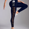 Contrast Mesh Yoga Leggings