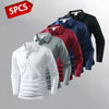 Lightweight Long Sleeve Polo Shirt