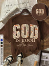 Christian Faith Floral Print T-Shirt