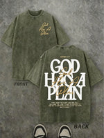 Vintage Washed Christian Graphic Tee