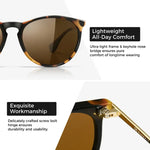 Vintage Tortoiseshell Round Sunglasses
