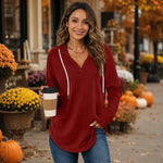 Womens Oversized Lightweight Hoodie