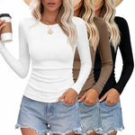 Womens Long Sleeve Slim Fit Shirts