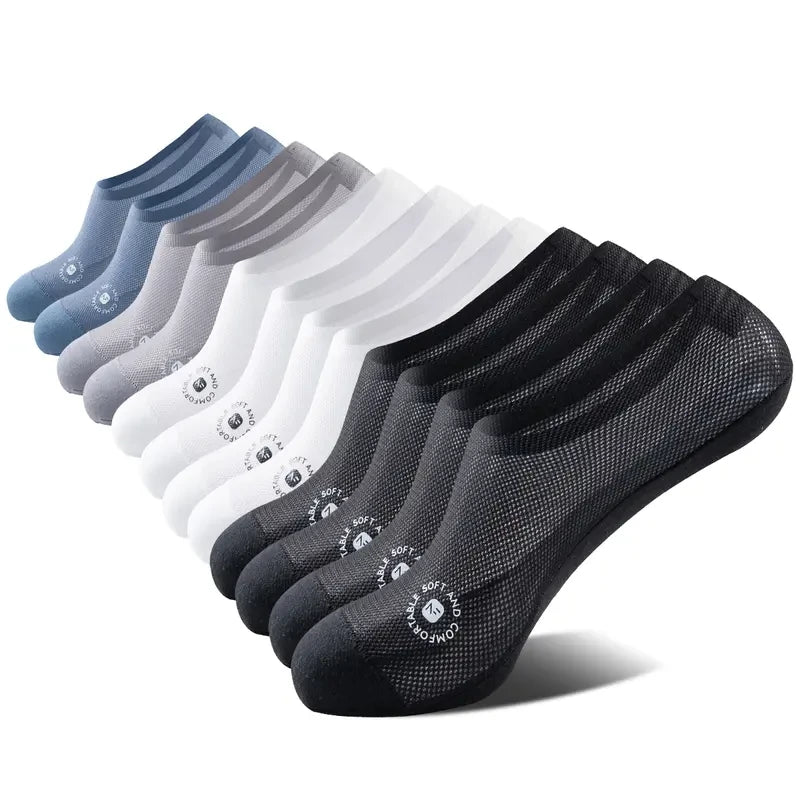 Mesh No-Show Socks