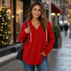 Womens Oversized Lightweight Hoodie