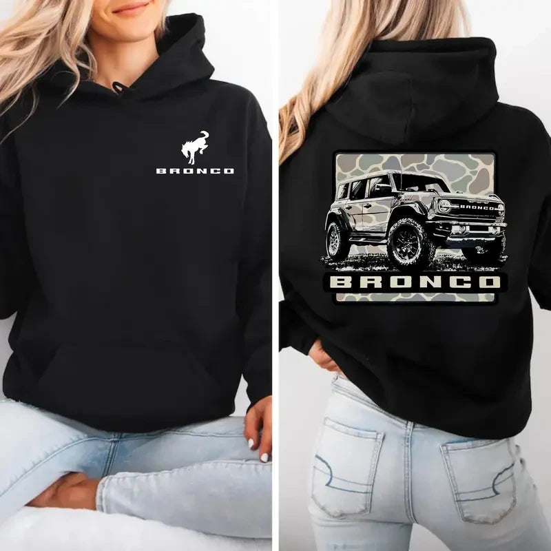 Ford Bronco Camo Hoodie