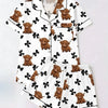 Highland Cow Print Pajama Set