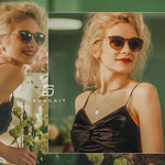 Vintage Tortoiseshell Round Sunglasses