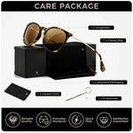 Vintage Tortoiseshell Round Sunglasses
