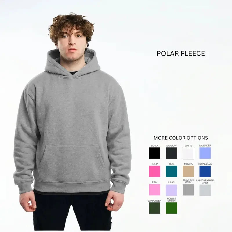 Polar Fleece Blank Hoodie