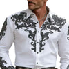 Paisley Print Western Cowboy Shirt