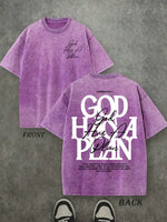 Vintage Washed Christian Graphic Tee