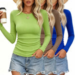 Womens Long Sleeve Slim Fit Shirts